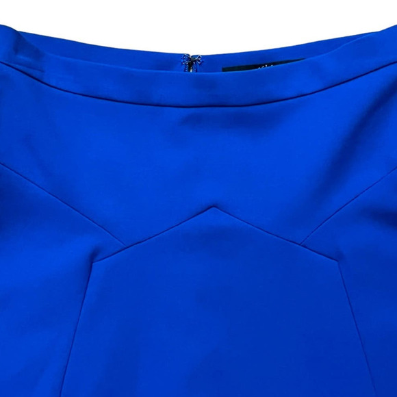 Tibi Blue A-Line Skirt - Picture 5 of 10